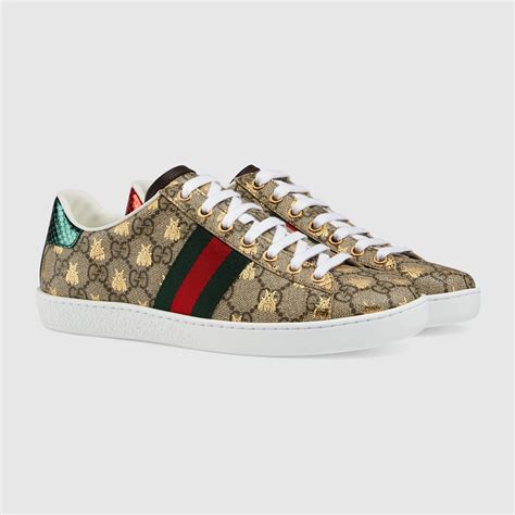 gucci ace sneakers gg print replica|gucci ace sneakers real.